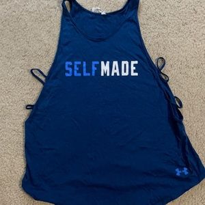 Cute under armor workout tank, SELF MADE